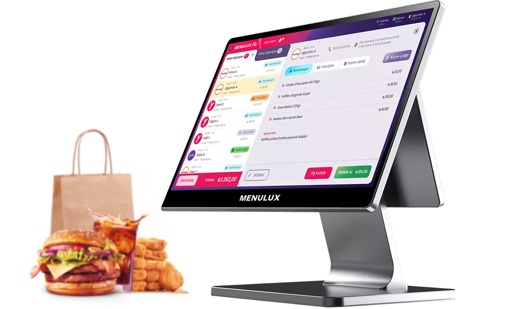 Menulux Package Service - Restaurant POS System - Online Order Software