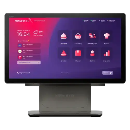 Menulux Restoran Yazılımı - Online Ödeme Sistemleri - Yeni Nesil POS
