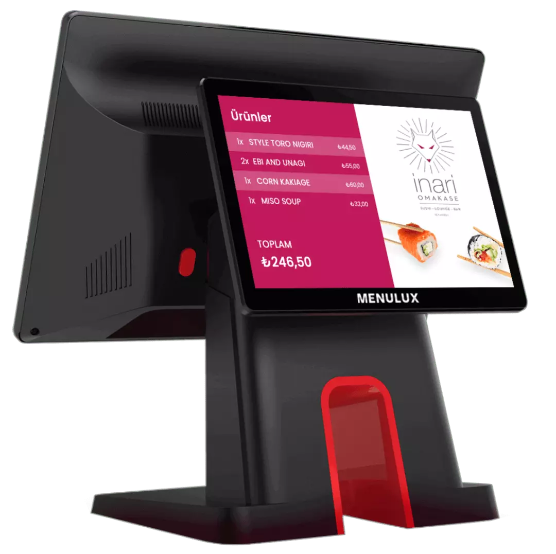 Menulux POS Sistemi - Müşteri Ekranı