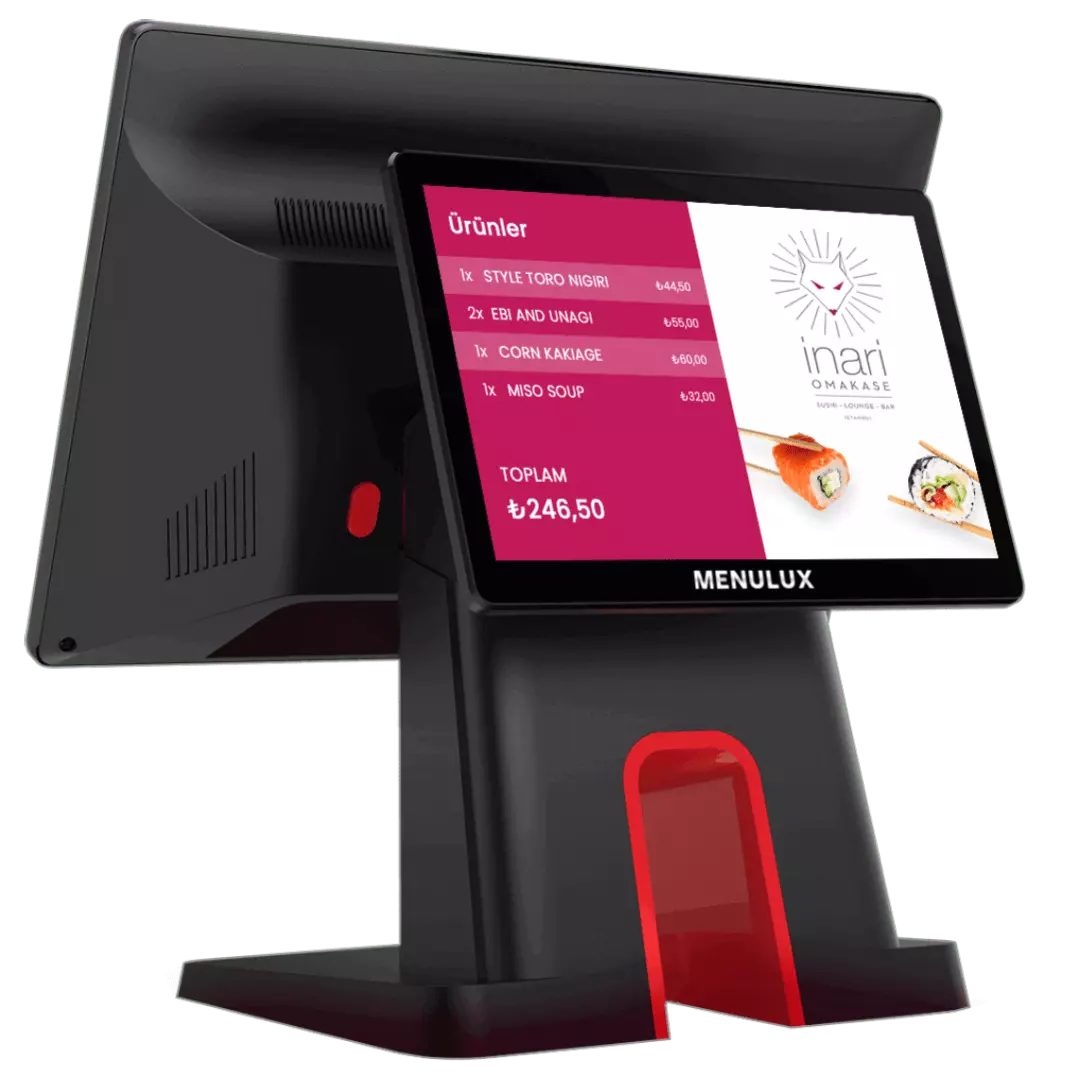 Menulux POS System - Customer Screen