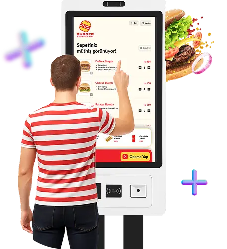 Menulux Self-Order Kiosk System for Modern Restaurants and Cafés