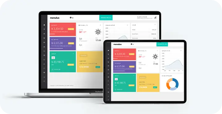 Menulux POS System - Web Management Portal