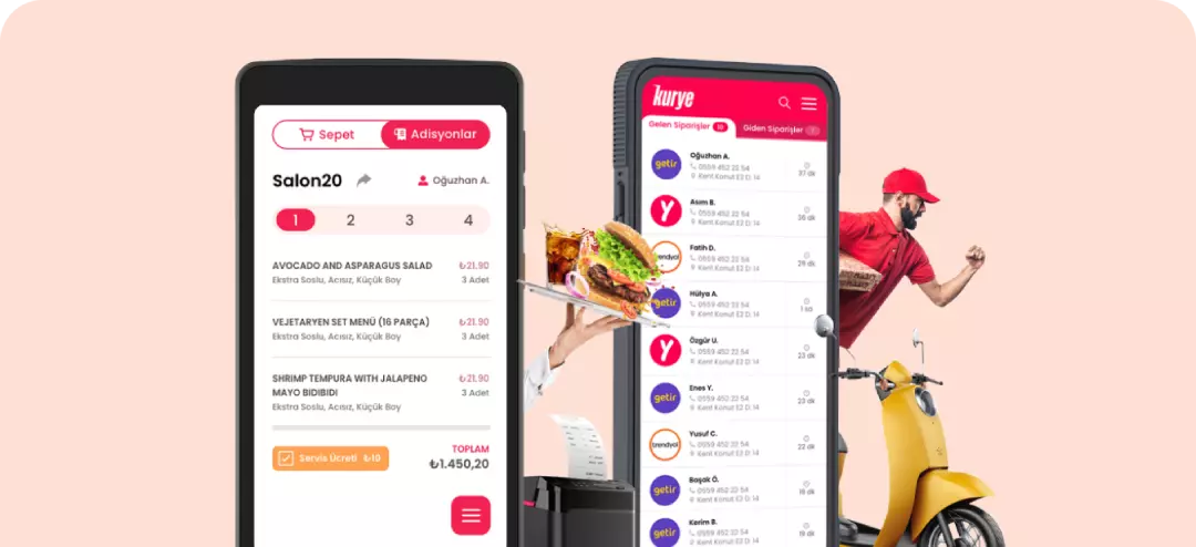 Menulux Self-Servis POS Sistemi - Hızlı Sipariş Yazılımı - Market Adisyon Programı