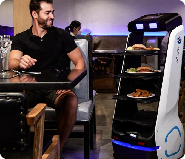 Menulux Restoran Otomasyonları - Robot Çözümleri - Otomatik Tabak Dağıtım Servisi